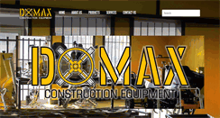 Desktop Screenshot of domax.ca