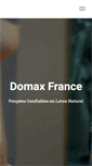 Mobile Screenshot of domax.fr
