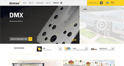 Desktop Screenshot of domax.com